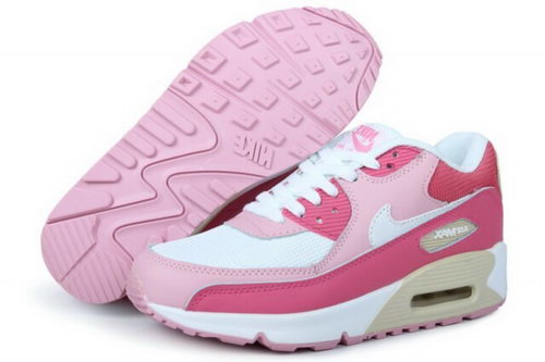 Air Max 90 Womenss New Shoes Pink Low Cost